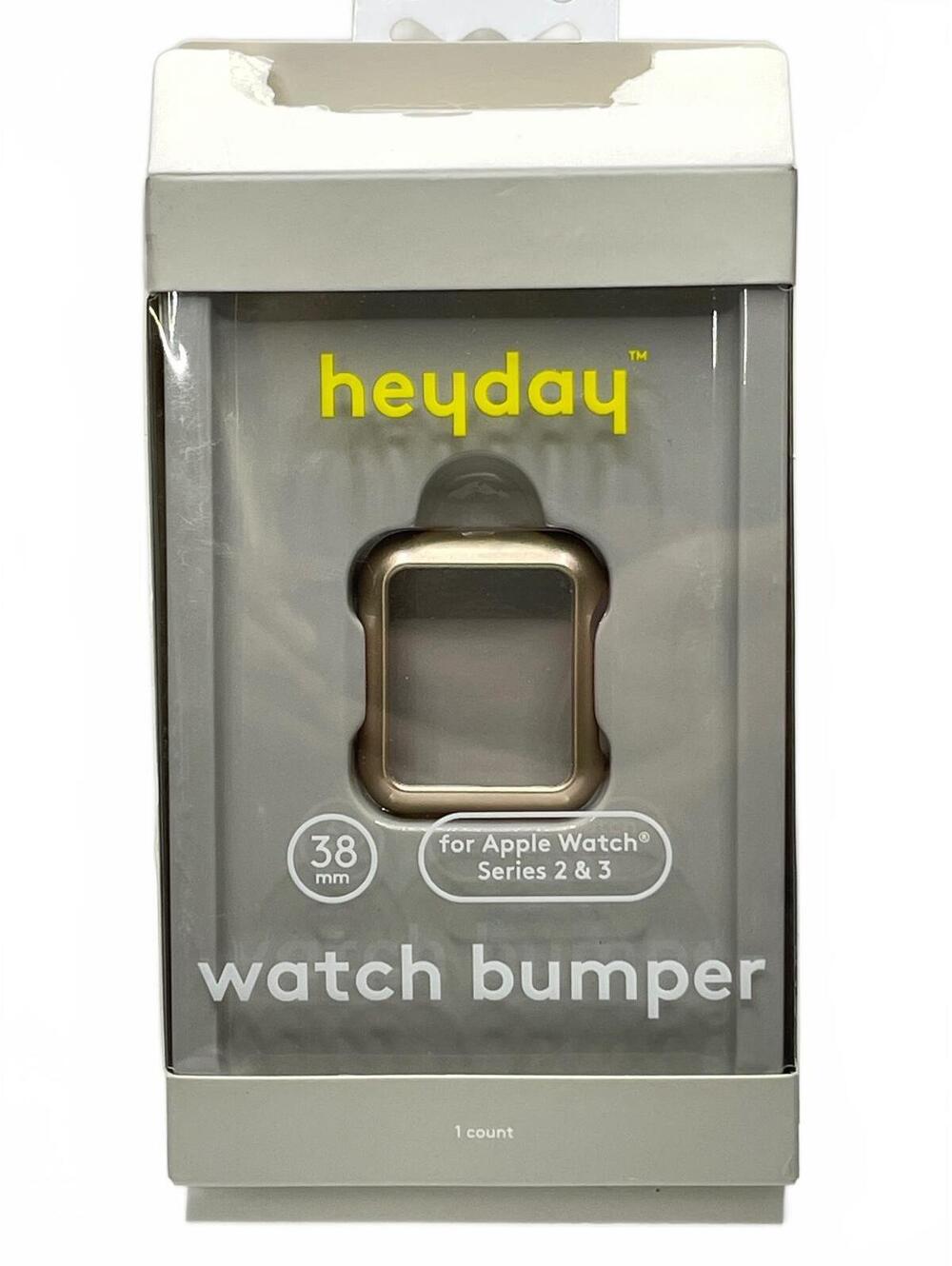 heyday Watch Bumper Case for Apple Watch Series 2 & 3 38mm Gold